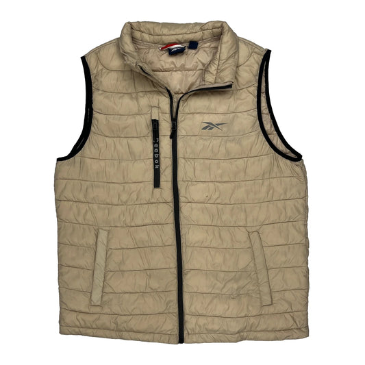 Reebok Gilet - XL Beige Polyester