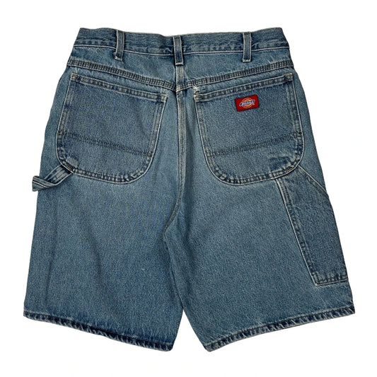 Vintage Dickies Denim Shorts - 28W 10L Blue Cotton