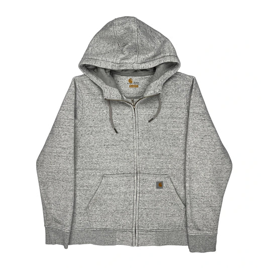 Relaxed Fit Carhartt Hoodie - XL Grey Cotton Blend
