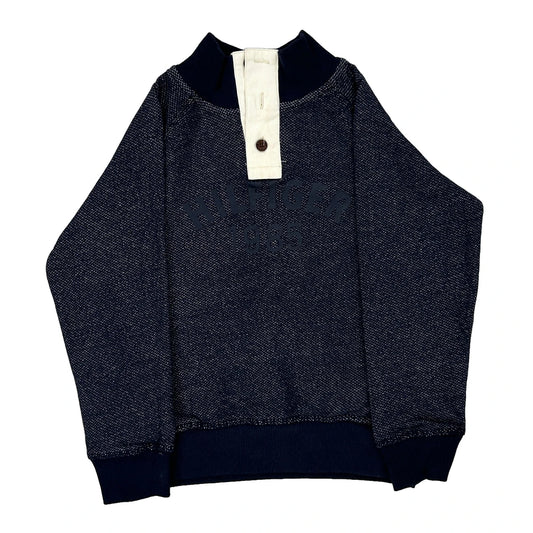 Age 7 Tommy Hilfiger Sweatshirt - Medium Navy Cotton