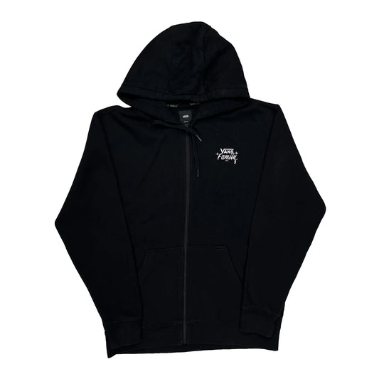 Vintage Vans Family Vans Hoodie - Medium Black Cotton