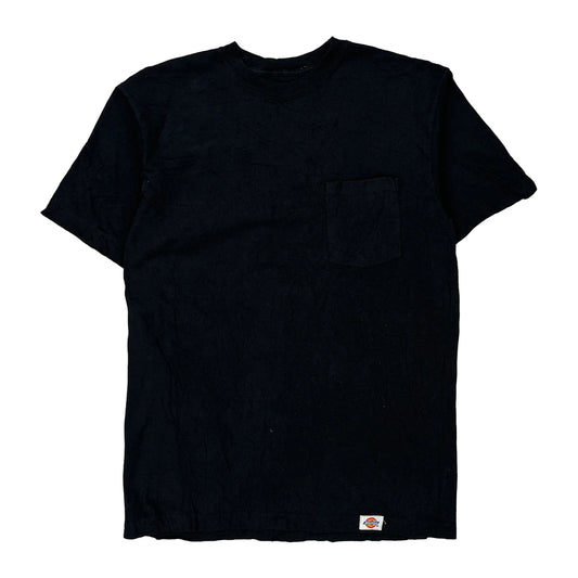 Dickies T-Shirt - Large Black Cotton