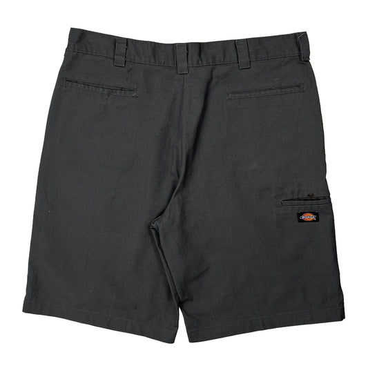 Vintage Dickies Shorts - 36W 11L Grey Polyester Blend