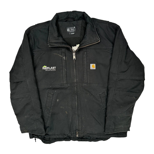 Vintage Carhartt Jacket - XL Black Cotton