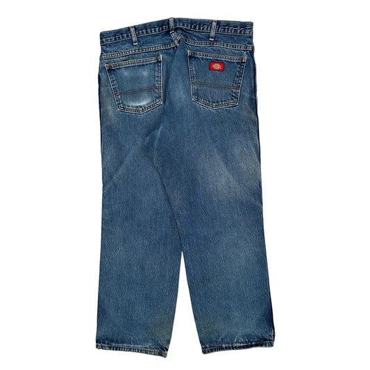 Dickies Jeans - 35W 28L Blue Cotton