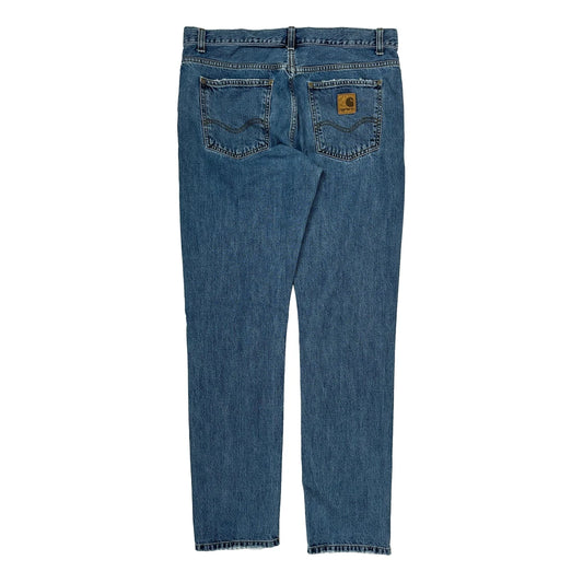 Carhartt Jeans - 33W 34L Blue Cotton