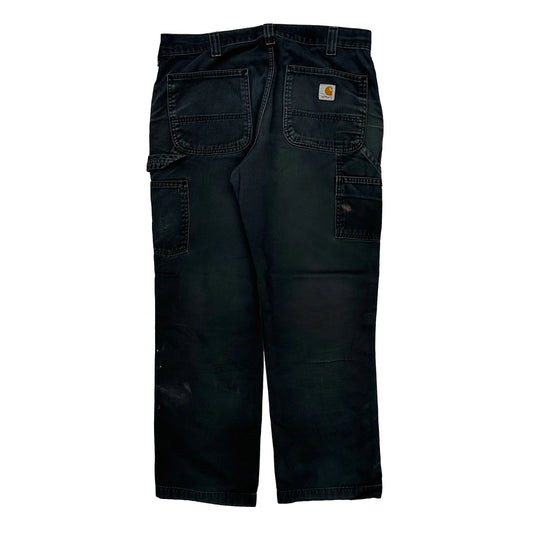 Vintage Carhartt Carpenter Trousers - 33W 28L Black Cotton