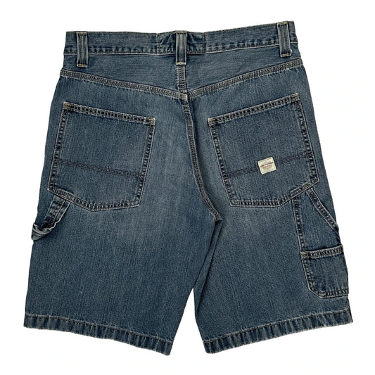 Levis Carpenter Shorts - 32W 10L Blue Cotton