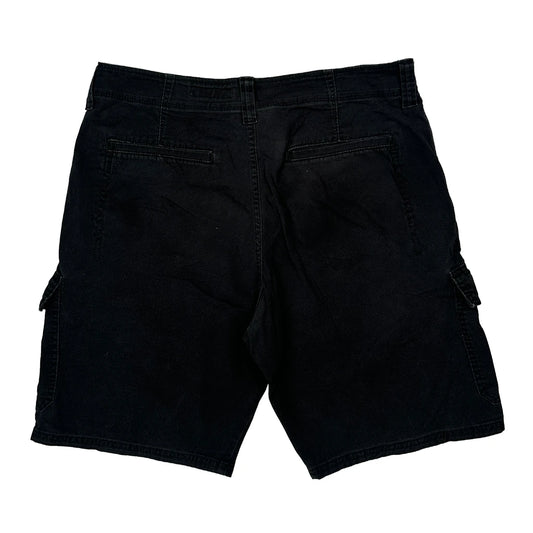 Vintage Wrangler Cargo Shorts - 33W 10L Black Cotton