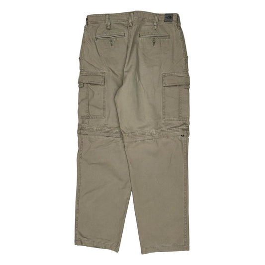 Vintage The North Face A5 Series Cargo Trousers - 34W 32L Beige Cotton