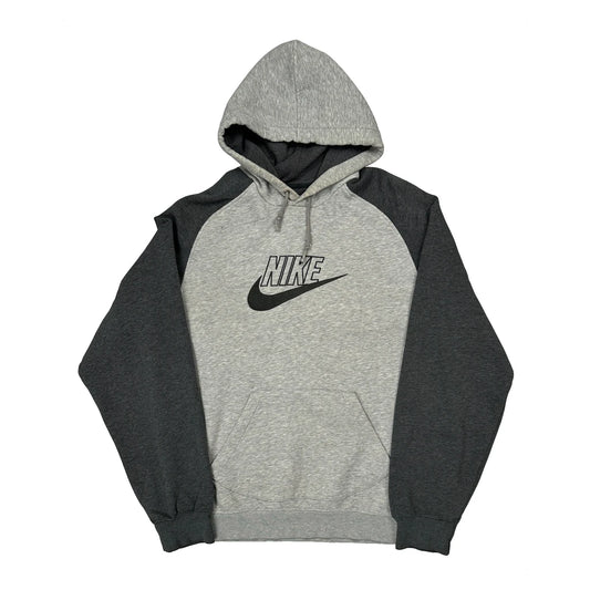 Nike Hoodie - Large Black Cotton Blend