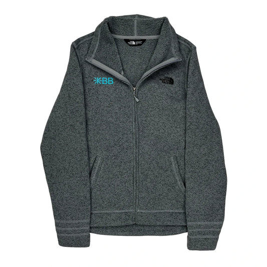 The North Face Fleece - Large Grey Polyester