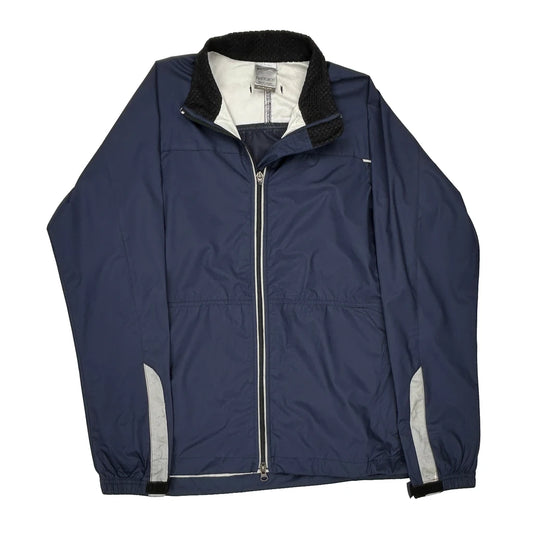 Nike Windbreaker - Small Blue Polyester