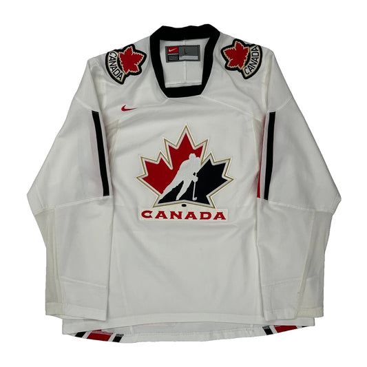 Canada 2006 Olympics Nike Hockey Jersey - Large Black Polyester