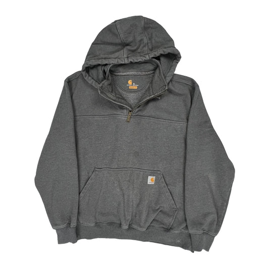 Carhartt Hoodie - XL Grey Cotton Blend