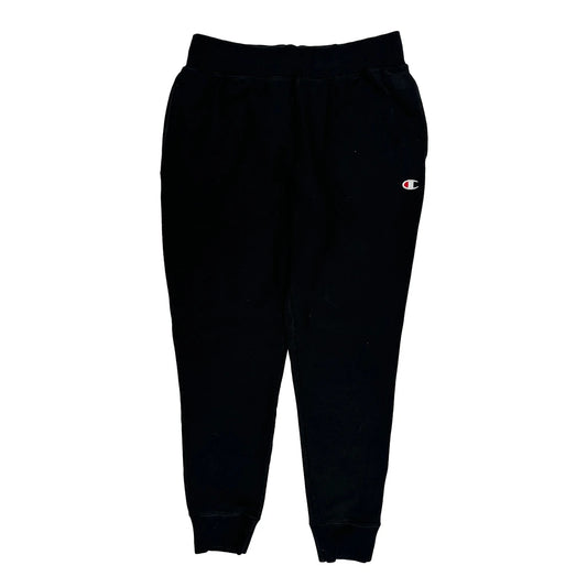 Vintage Reverse Weave Champion Joggers - XL Black Cotton