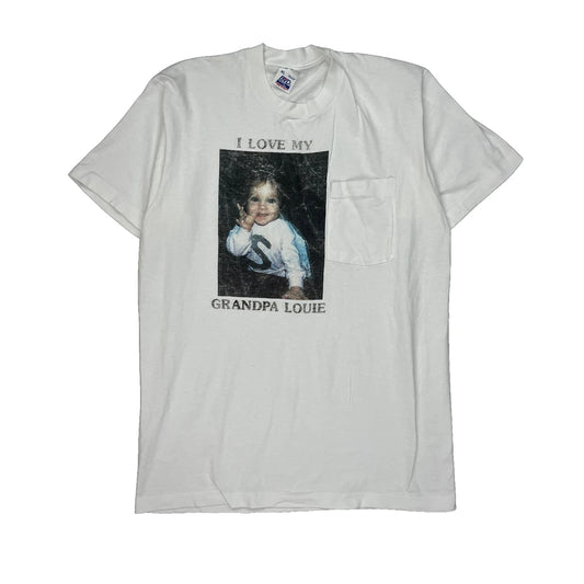 Bvd Graphic T-Shirt - XL White Cotton