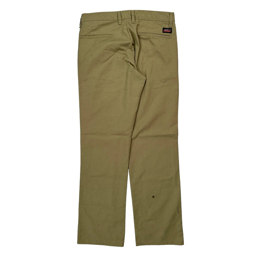 Dickies Trousers - 32W 32L Khaki Cotton