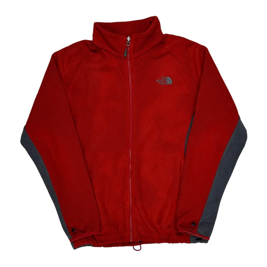 Vintage The North Face Fleece Jacket - Large Red Polyester