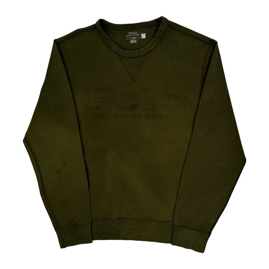 Polo By Ralph Lauren Top - Medium Green Cotton