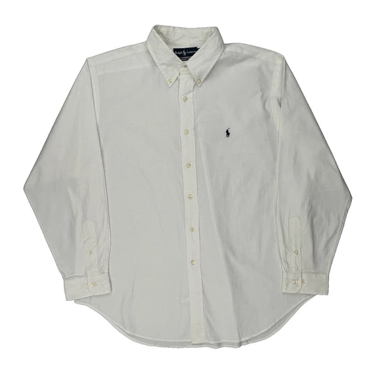 Ralph Lauren Shirt - Large White Cotton