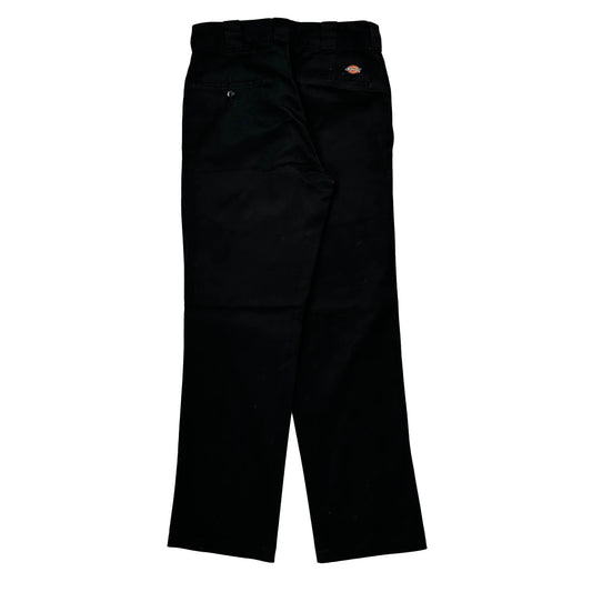 Dickies Trousers - 30W 31L Black Cotton Blend