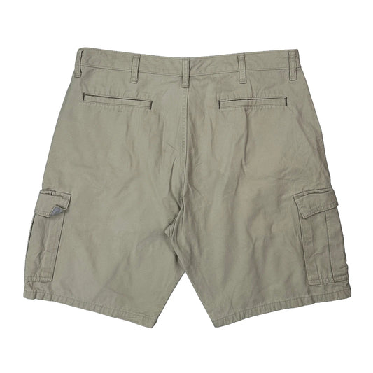 Vintage Wrangler Cargo Shorts - 36W 10L Beige Cotton