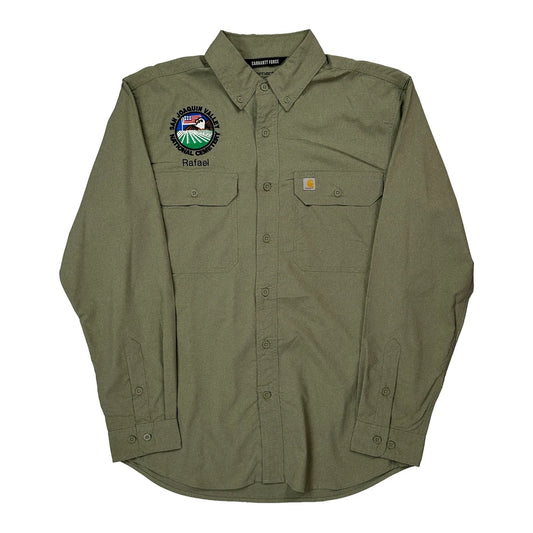 San Joaquin Valley National Cemetery Carhartt Shirt - Medium Green Cotton