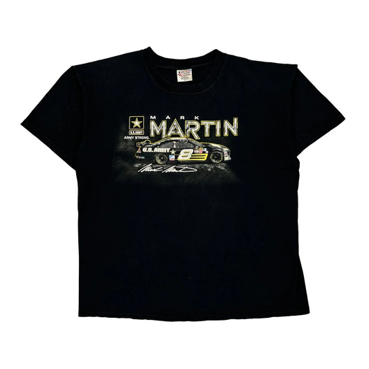 Mark Martin Chase Authentics Nascar T-Shirt - XL Black Cotton