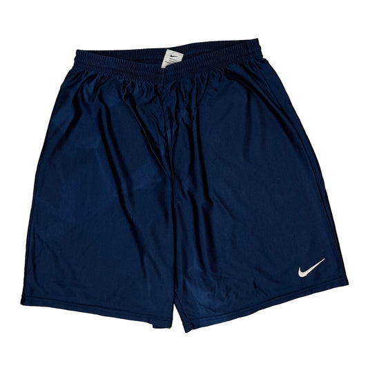 Made In USa Nike Sport Shorts - Large Navy Polyester