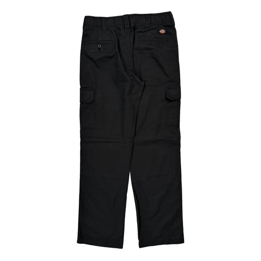 Dickies Cargo Trousers - 32W 33L Black Cotton