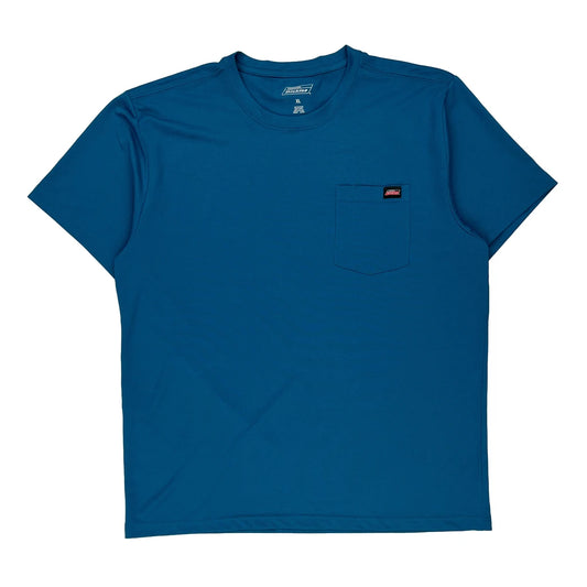 Dickies T-Shirt - XL Blue Polyester