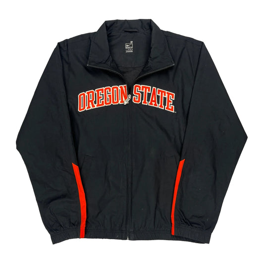 Oregon State Nike College Track Jacket - Medium Red Polyester