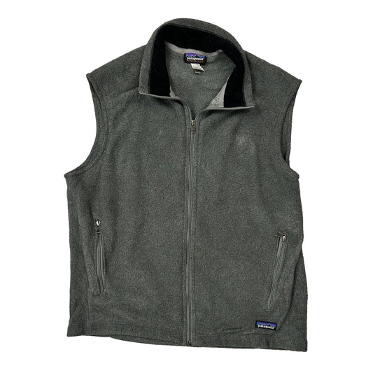 Vintage Patagonia Synchilla Gilet - Large Grey Polyester
