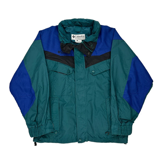 Columbia Ski Jacket - Medium Black Polyester