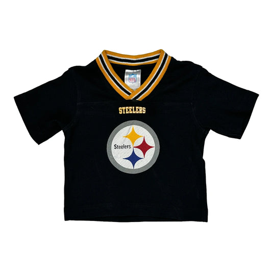 Age 12 Months Steelers Nfl Football Jersey - 4XS Black Polyester