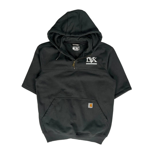 Vintage Rain Defender Carhartt Hoodie - Medium Black Cotton