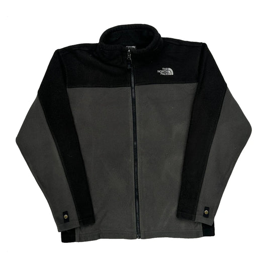 Vintage Age 14-16 The North Face Fleece Jacket - Large Black Polyester