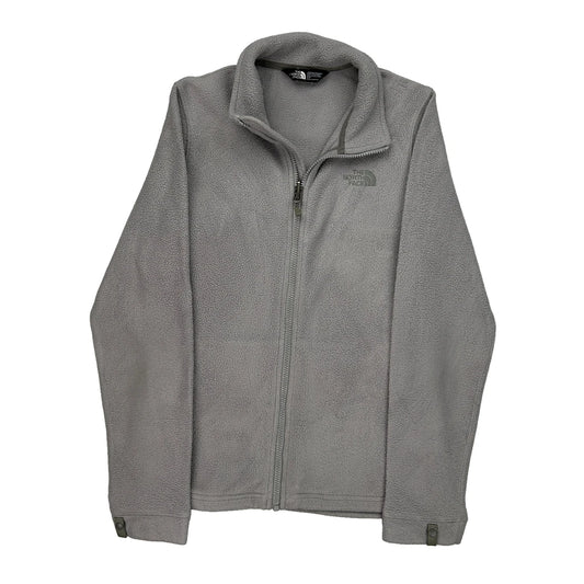 The North Face Fleece Jacket - Small Grey Polyester