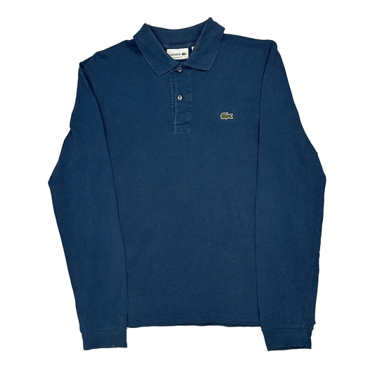 Lacoste Polo Shirt - Medium Blue Cotton