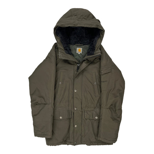Carhartt Parka - Small Green Polyester