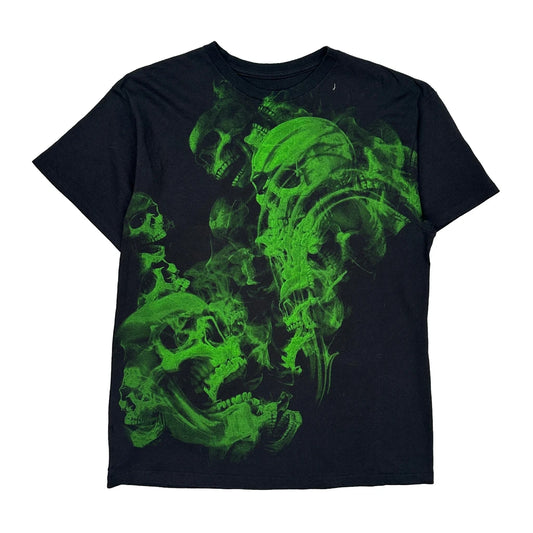 Unbranded T-Shirt - Medium Black Cotton