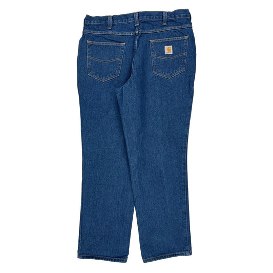 Carhartt Jeans - 36W 32L Blue Cotton