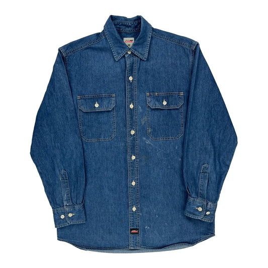 Dickies Denim Shirt - Medium Blue Cotton