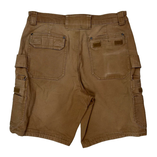 Vintage Duluth Cargo Shorts - 32W 10L Brown Cotton