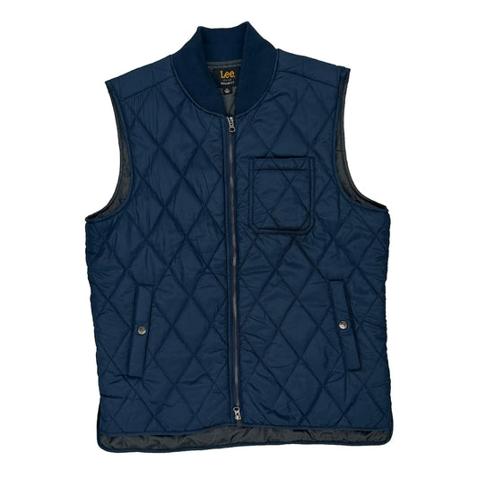 Lee Gilet - Medium Blue Polyester