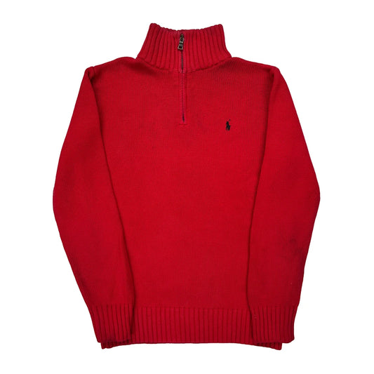 Age 14-16 Polo By Ralph Lauren Jumper - Large Red Cotton