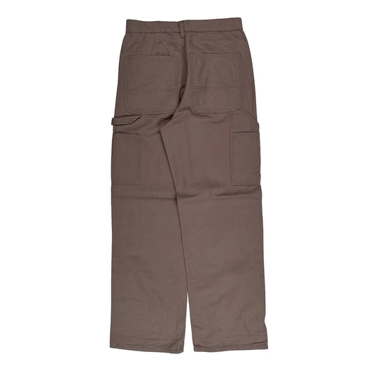 Asos Carpenter Trousers - 29W 31L Brown Cotton