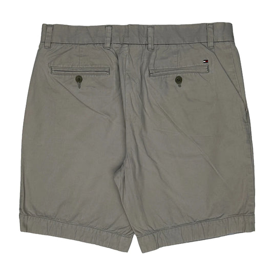Tommy Hilfiger Chino Shorts - 34W 8L Grey Cotton