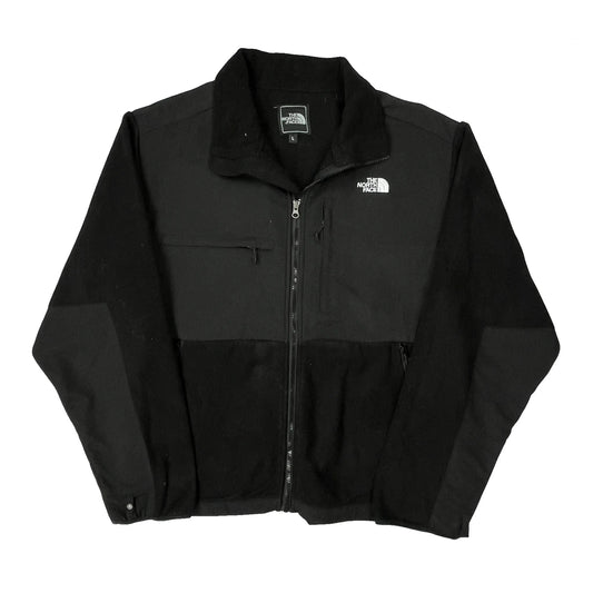 Vintage The North Face Denali Fleece Jacket - Large Black Polyester